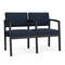 Lesro Lenox 2 Seat Tandem Seating W/ Arm, 43.5 in W 24.5 in L 32 in H LS2103 - alternate 1